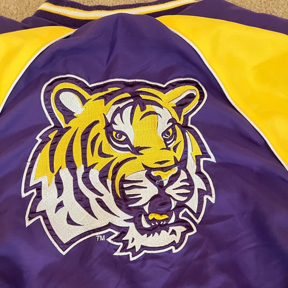 58 Sports LSU Pullover Purple Gold Embroidered M - Picture 5 of 5